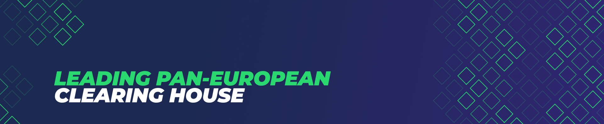 Leading Pan-European Clearing House