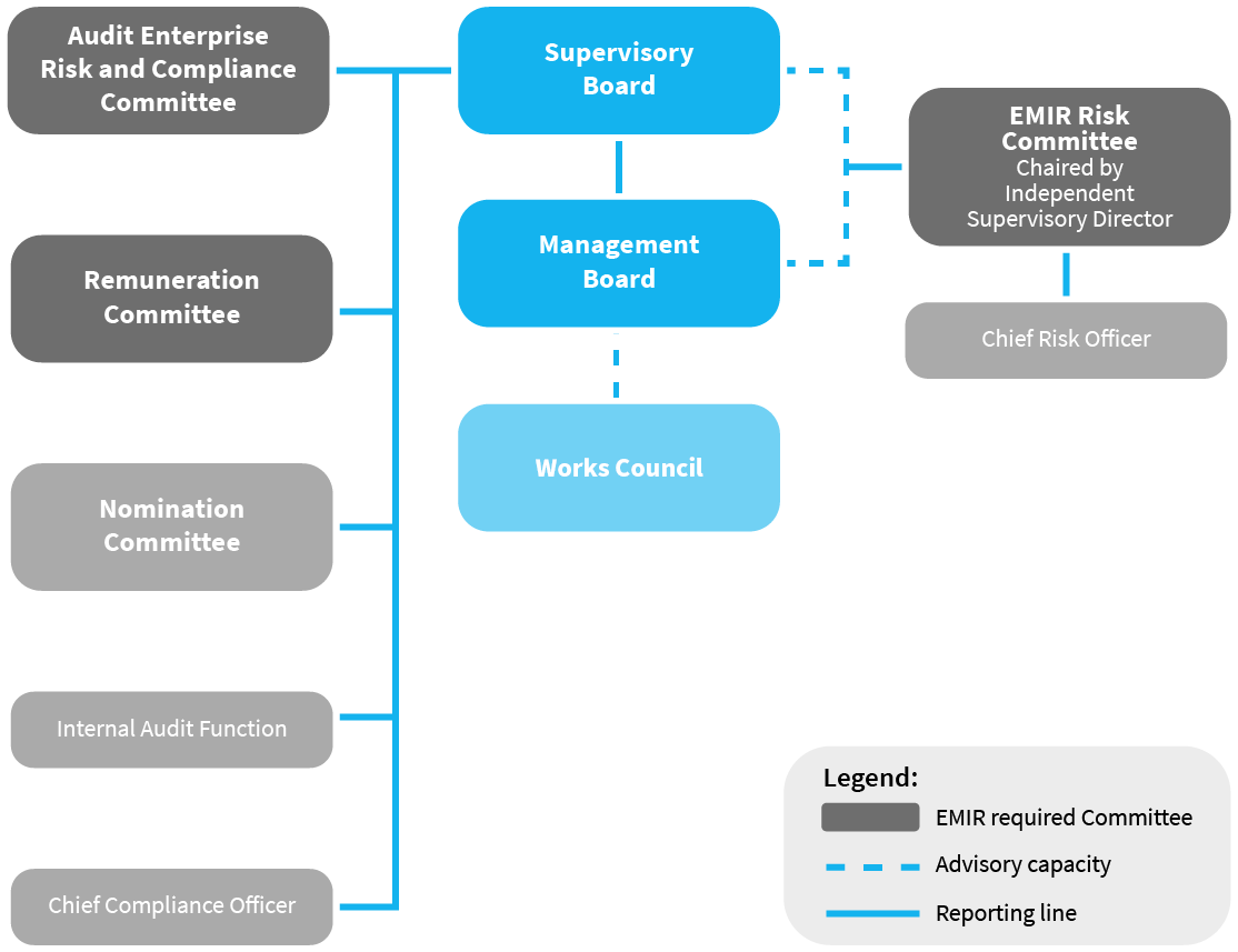 Governance structure diagram